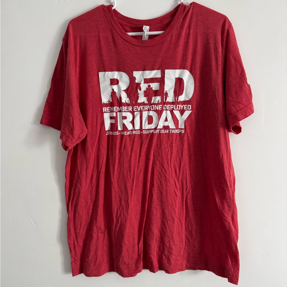 Red Friday Graphic Tee - Red